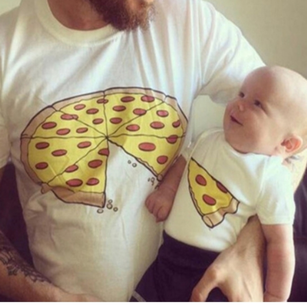 NEW Father & Son Pizza Slice Shirts